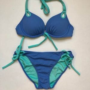 Victoria’s Secret Bombshell Halter Bikini 32A S